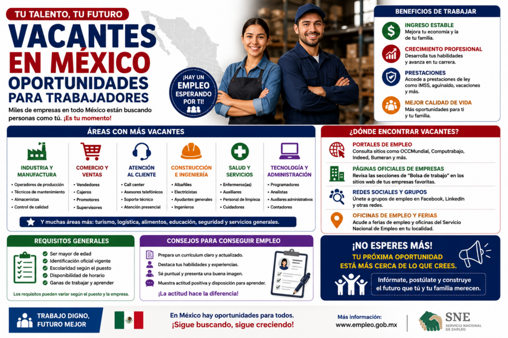 Vacantes en México