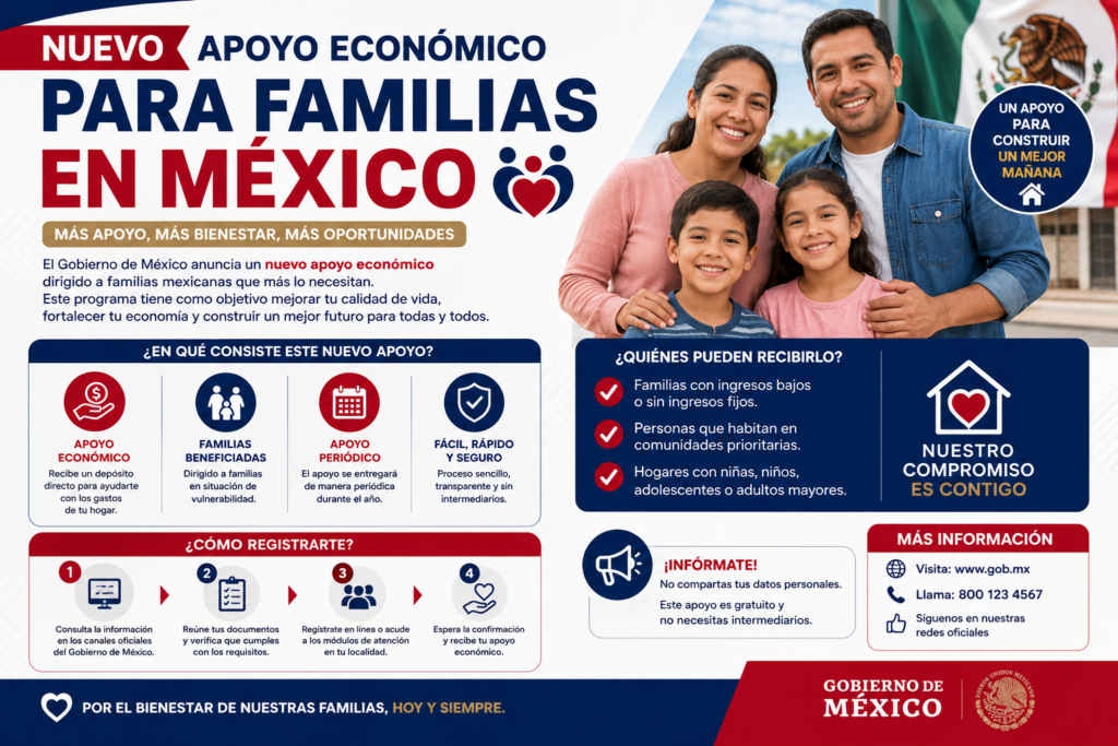Nuevo apoyo económico