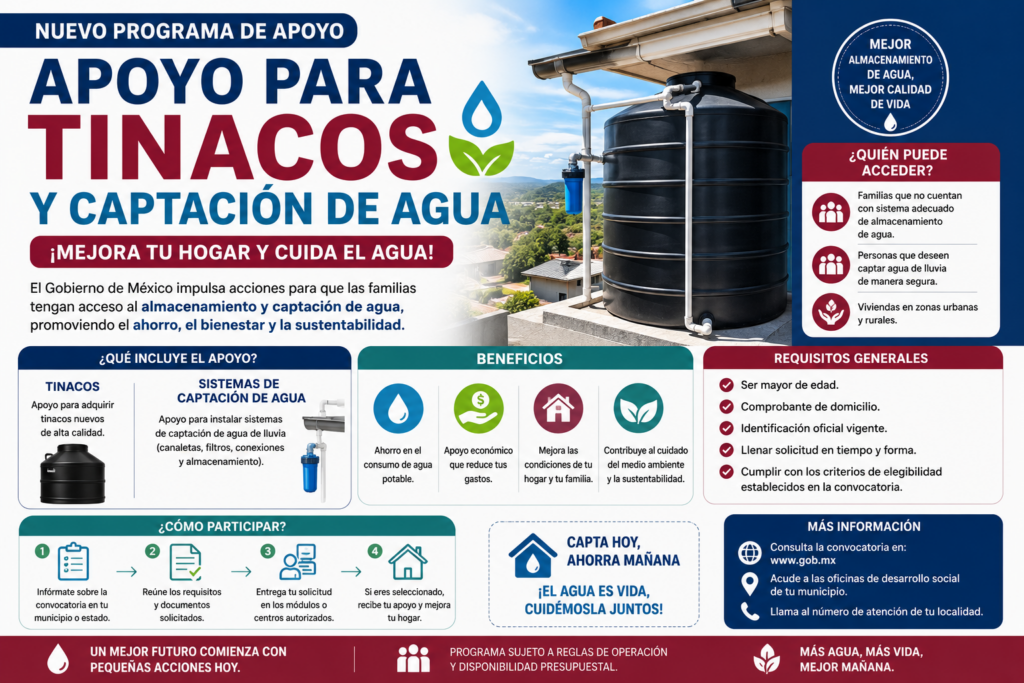 Apoyo para Tinacos
